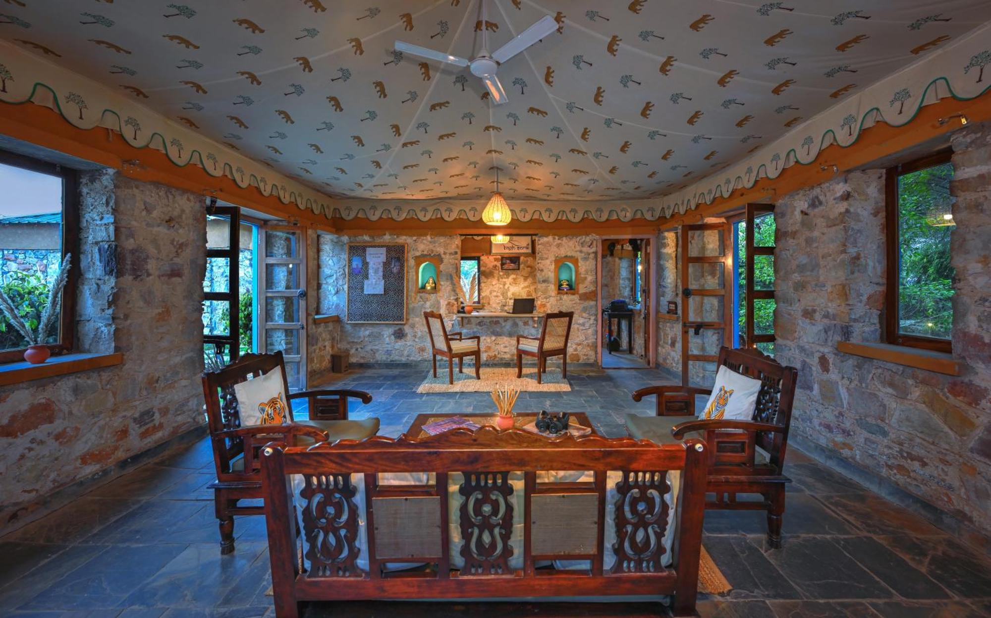 Bagh Serai - Rustic Cottage With Private Pool サワイ・マドプール エクステリア 写真